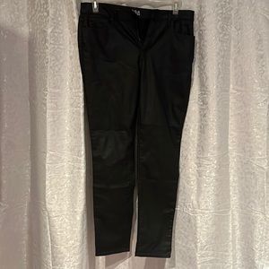 Hi rise skinny black pants